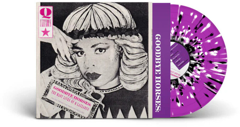 Q Lazzarus - Goodbye Horses: The Many Lives Of Q Lazzarus - Purple with White & Black Splatter Colored Vinyl [LP] Vinyl Record