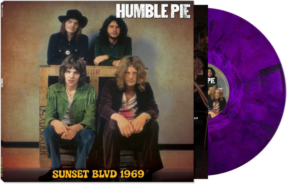 Humble Pie - Sunset Blvd 1969 [Purple Marble LP] Vinyl Record