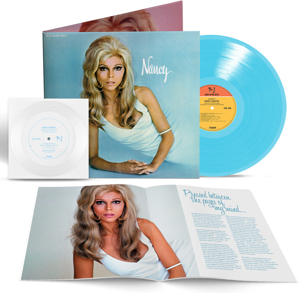 Nancy (Blue) (Bonv) [Colored Vinyl] (Gate) [With Booklet] [Remastered] Vinyl Record