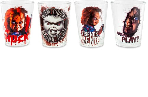 Child's Play Chucky Mini Shot Glasses - Child's Play Chucky Mini Shot Glasses - Collectibles