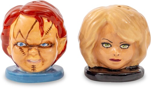Child's Play Ceramic Salt And Pepper Shaker Set - Child's Play Ceramic Salt And Pepper Shaker Set - Collectibles