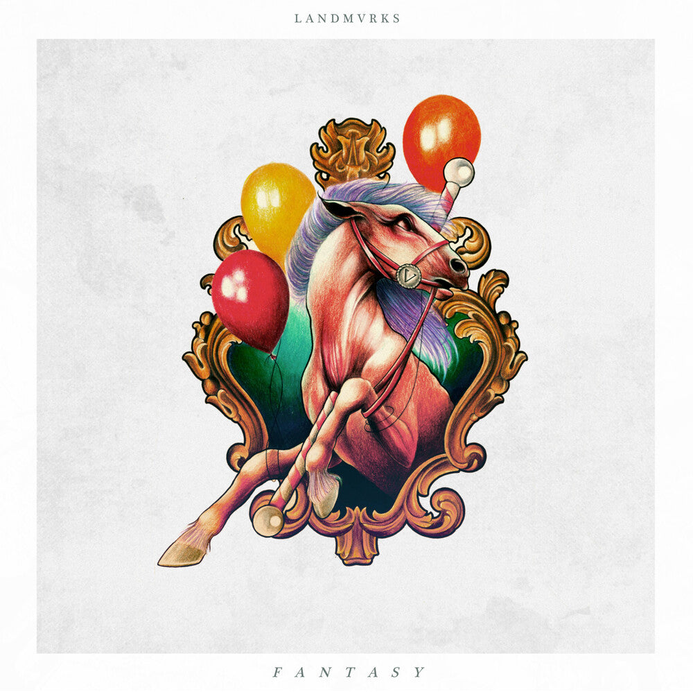 LANDMVRKS - Fantasy [Colored Vinyl] [Limited Edition] (Pnk) (Wht) Vinyl Record