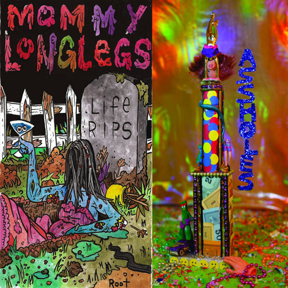 Mommy Long Legs - Life Rips / Assholes [Colored Vinyl] (Org) [Remastered] Vinyl Record