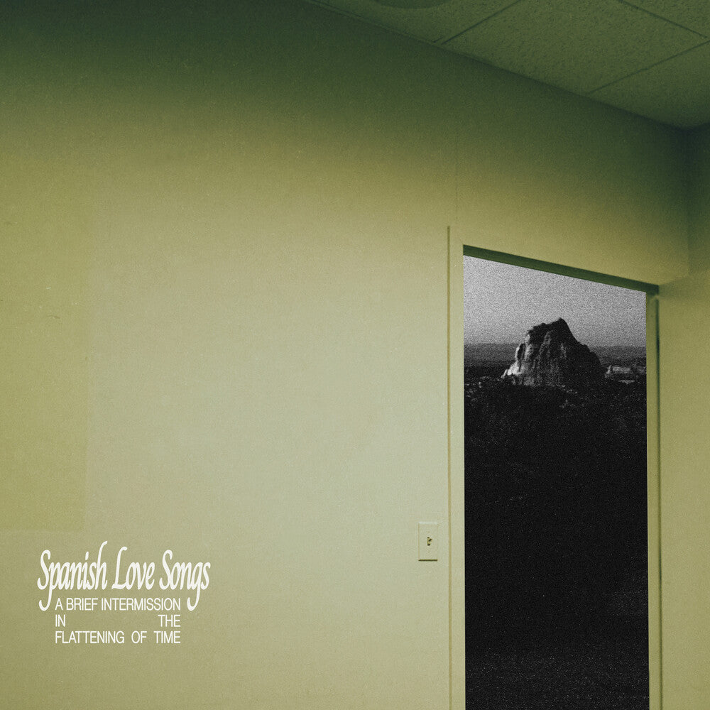Spanish Love Songs - A Brief Intermission In The Flattening Of Time [ White w/ Green Splatter LP] Vinyl Record