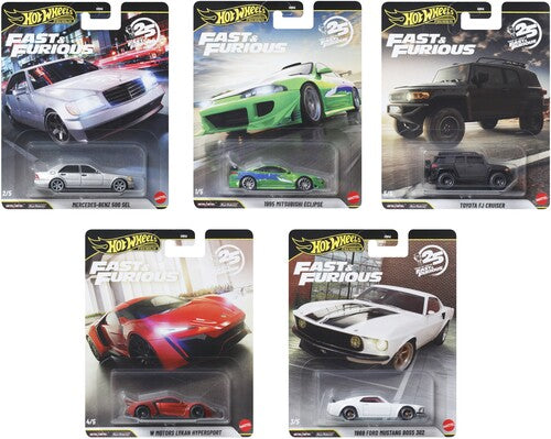 Hot Wheels Premium - Hw Premium 1 64 Fast & Furious 10 Piece N Asrt - Collectibles