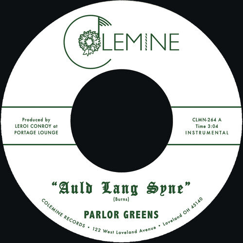 Parlor Greens - Auld Lang Syne / Everyday Will Be Like A Holiday - Vinyl Record