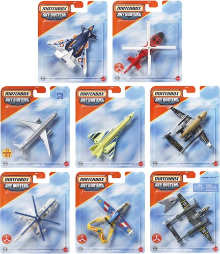 Matchbox Sky Busters - Matchbox Sky Busters 8 Piece H Asrt - Collectibles