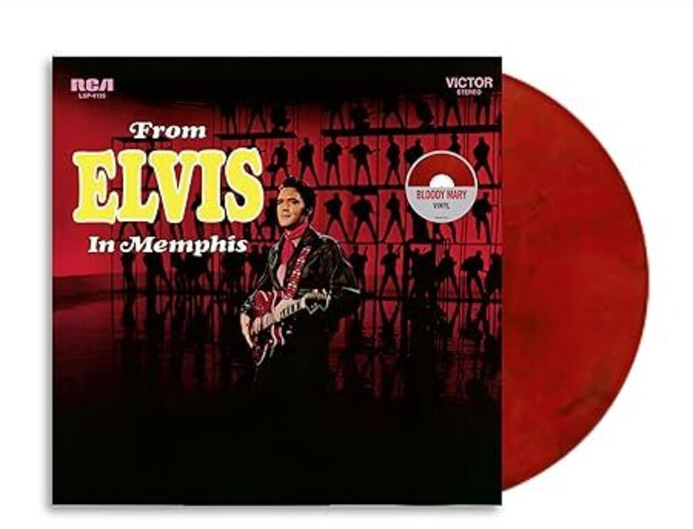 Elvis Presley - From Elvis In Memphis - Nad Red Black & White (Uk) [LP] Vinyl Record