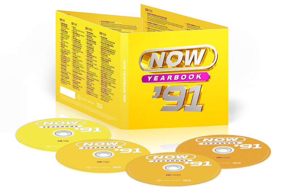 the album cover for Now Yearbook 1991 / Various - Now Yearbook 1991 / Various (Uk)