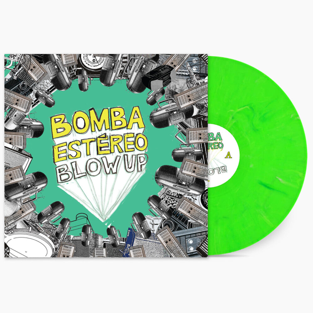 Bomba Estereo - Blow Up [Lime Green Marble Vinyl] Vinyl Record