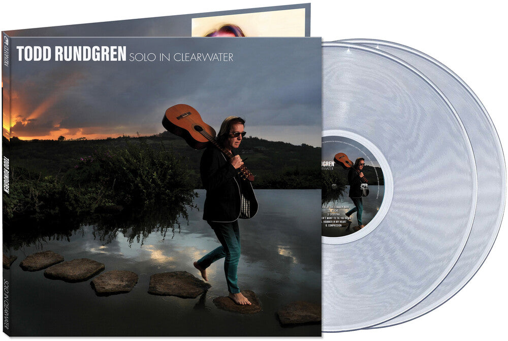 Todd Rundgren - Solo In Clearwater [Clear LP] Vinyl Record