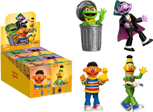 Blokees - Sesame Street Precool - Al02 8ct Dis - Blokees - Sesame Street Precool - Al02 8ct Dis - Collectibles