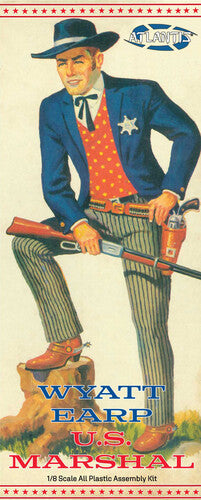 U.s. Marshal Wyatt Earp 1/8 Scale Model Kit - U.s. Marshal Wyatt Earp 1/8 Scale Model Kit - Collectibles