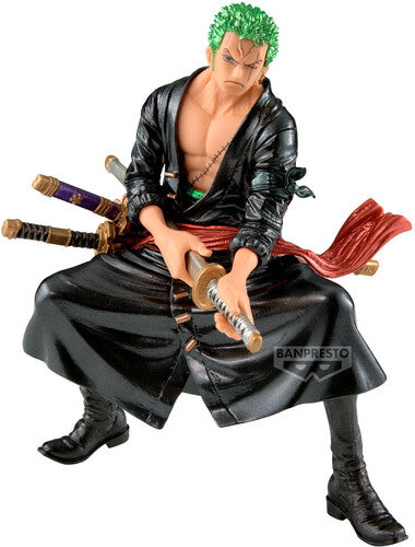 Banpresto One Piece King Of Artist Zoro Statue - Banpresto One Piece King Of Artist Zoro Statue - Collectibles