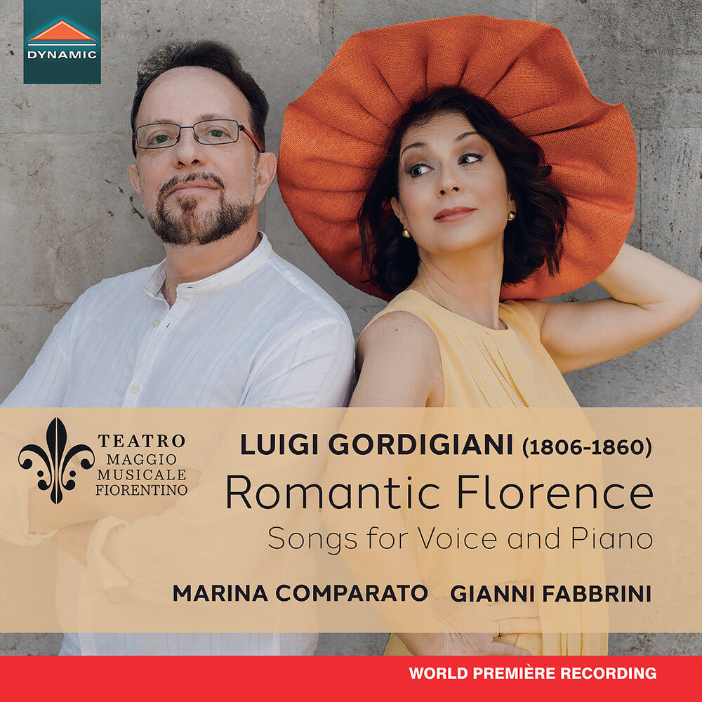 Luigi Gordigiani: Romantic Florence Songs For Music CD