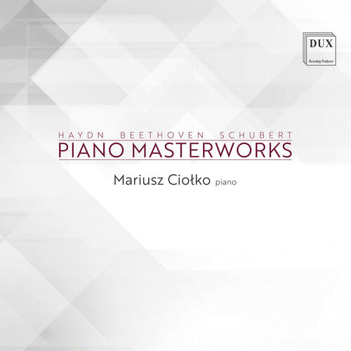 Ciolko,mariusz - Pno Masterpieces - Music CD