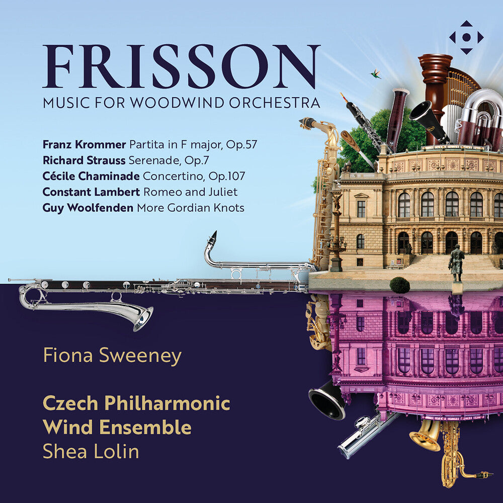 Frisson: Music For Woodwind Orchestra Music CD