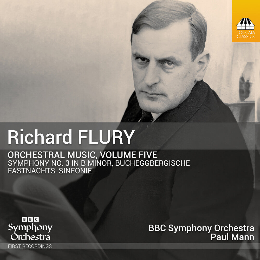 Richard Flury: Orchestral Music Vol. 5 Music CD