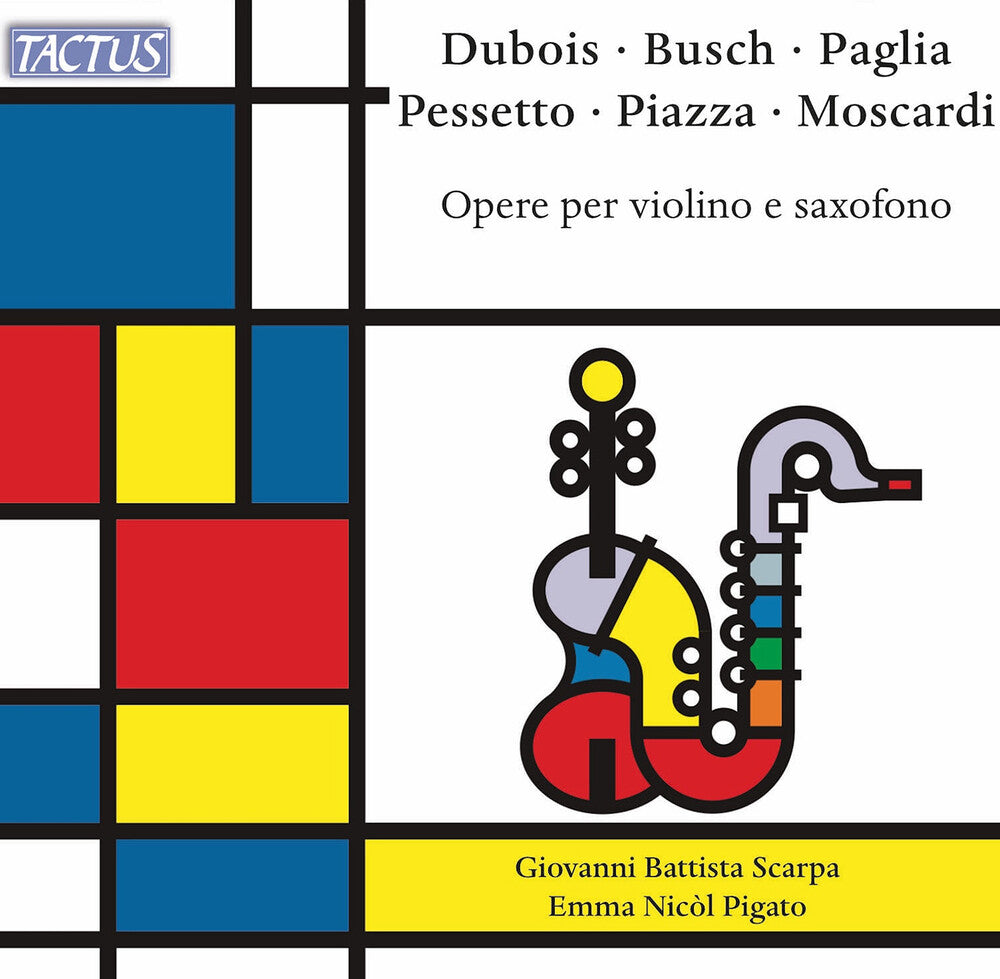 Works For Vn & Saxophone Music CD