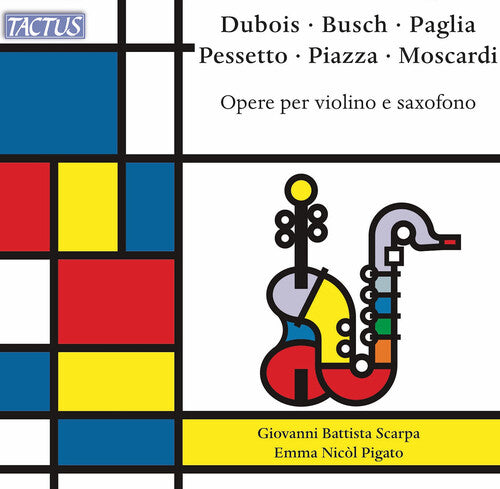 Scarpa,giovanni Battista - Works For Vn & Saxophone - Music CD