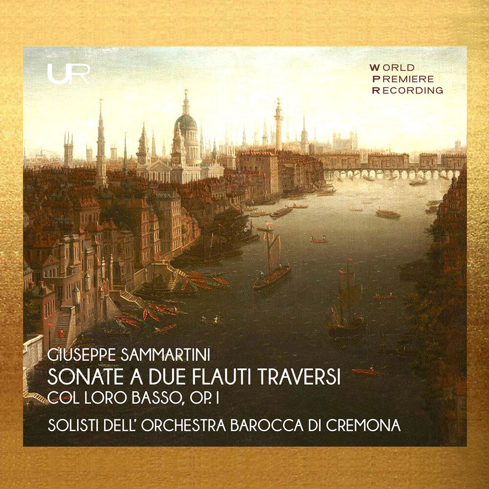 Giuseppe Sammartini: Sonate A Due Flauti Traversi Music CD