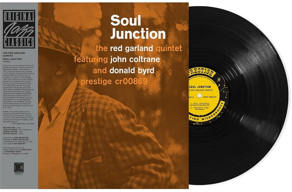 The Red Garland Quintet - Soul Junction (Original Jazz Classics Series)  -  [180g LP] Vinyl Record