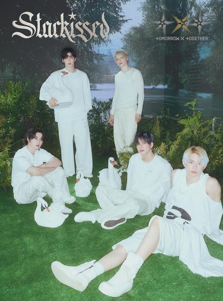 the album cover for TOMORROW X TOGETHER - Starkissed [Limited Edition A] [Alight Version]