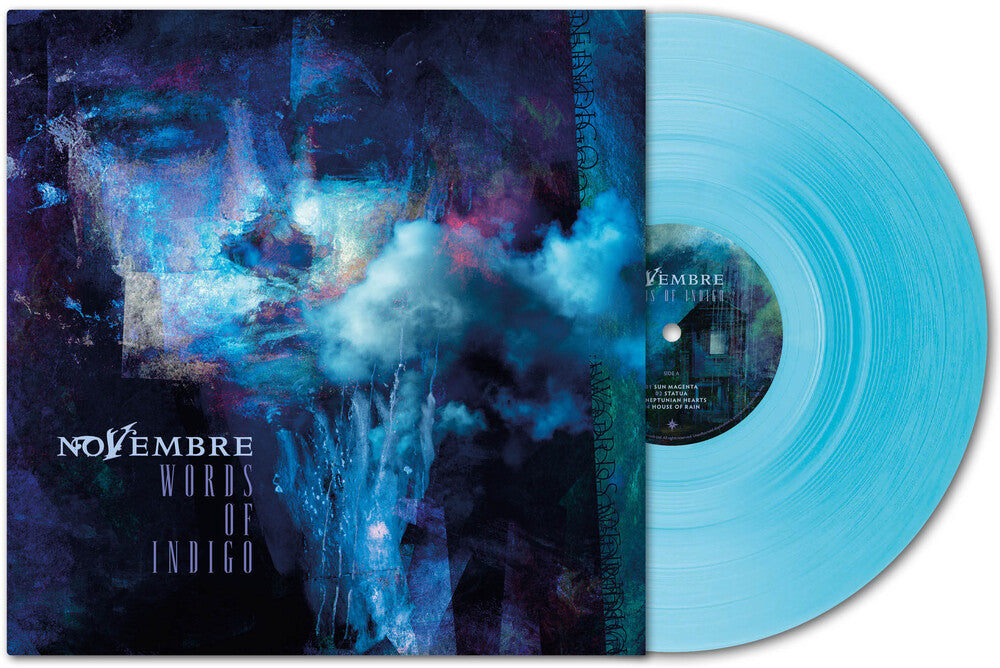 Words Of Indigo - 140gm Curacao Blue Vinyl (Blue) [LP] Vinyl Record
