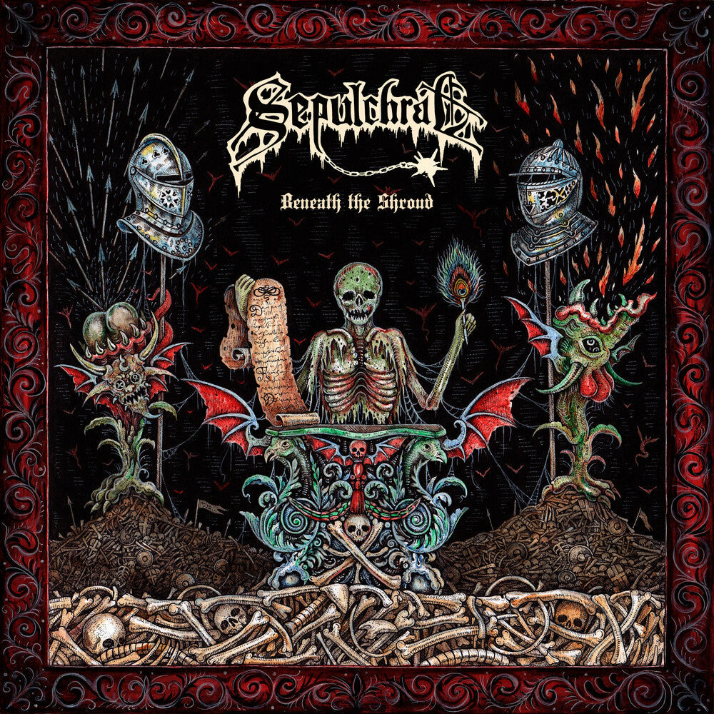 Beneath The Shroud [Clear Vinyl] (Red) Vinyl Record