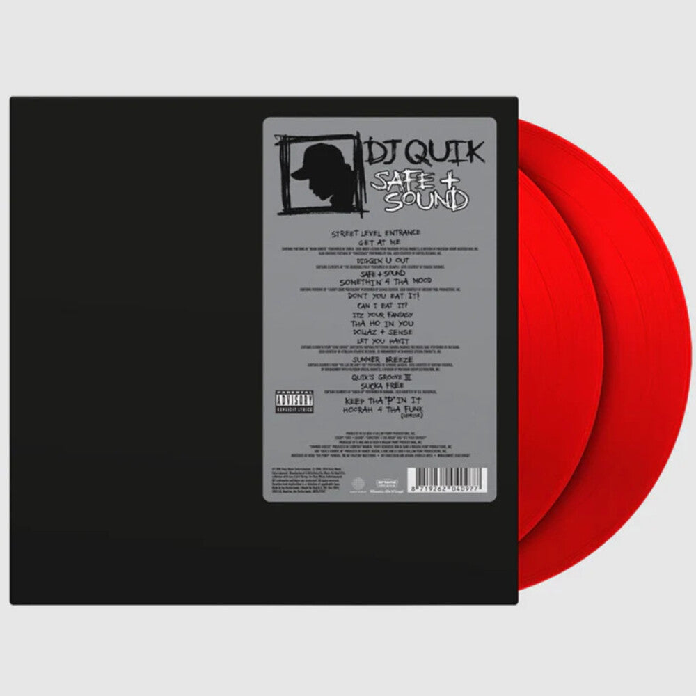 Dj Quik - Safe & Sound [180 Gram Red Vinyl] Vinyl Record