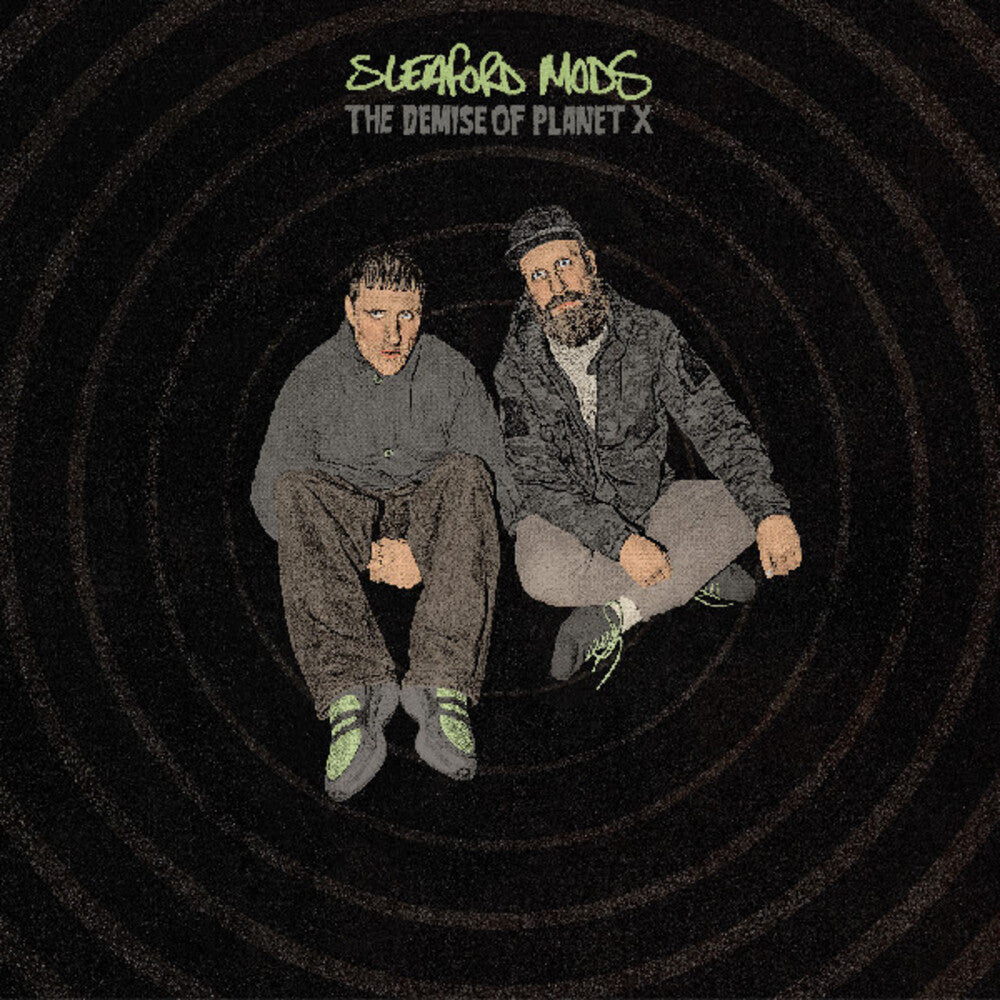 Sleaford Mods - Demise Of Planet X [Green and Black] Vinyl Record