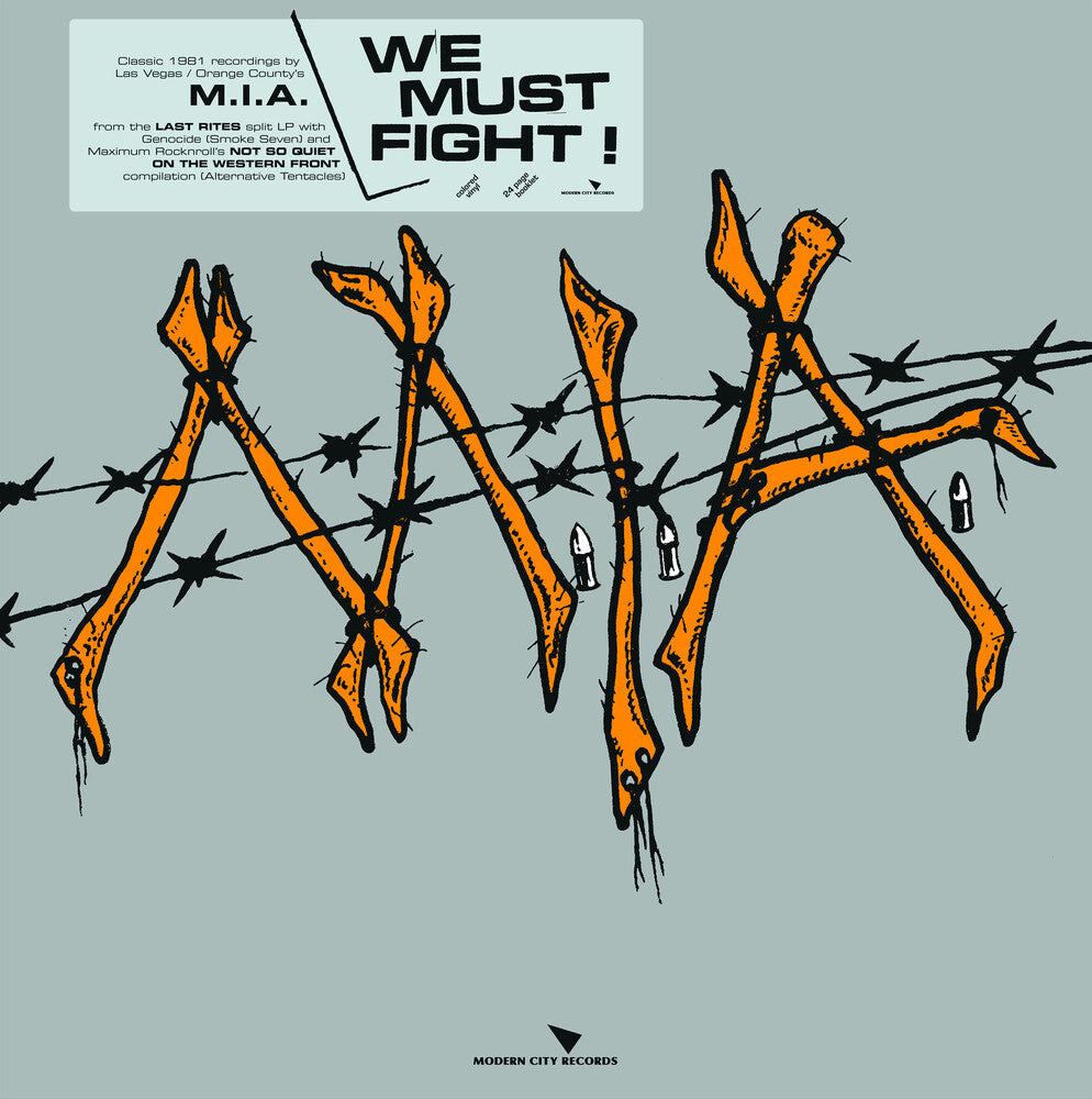 We Must Fight - Hand-Screened Cover Version [Colored Vinyl] Vinyl Record