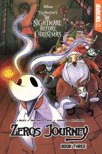 Dj Milky - Disney Tim Burton Nightmare Christmas Zero Book 3 - Books