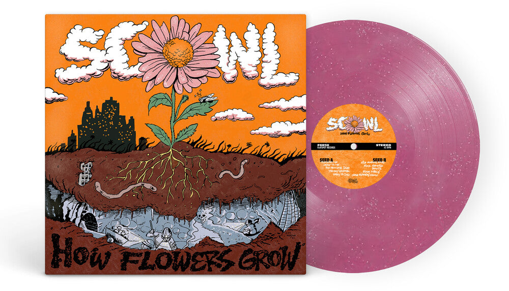 Scowl - How Flowers Grow [Colored Vinyl] (Viol) Vinyl Record