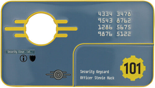 Fallout 3 Vault 101 Security Keycard Replica - Fallout 3 Vault 101 Security Keycard Replica - Collectibles
