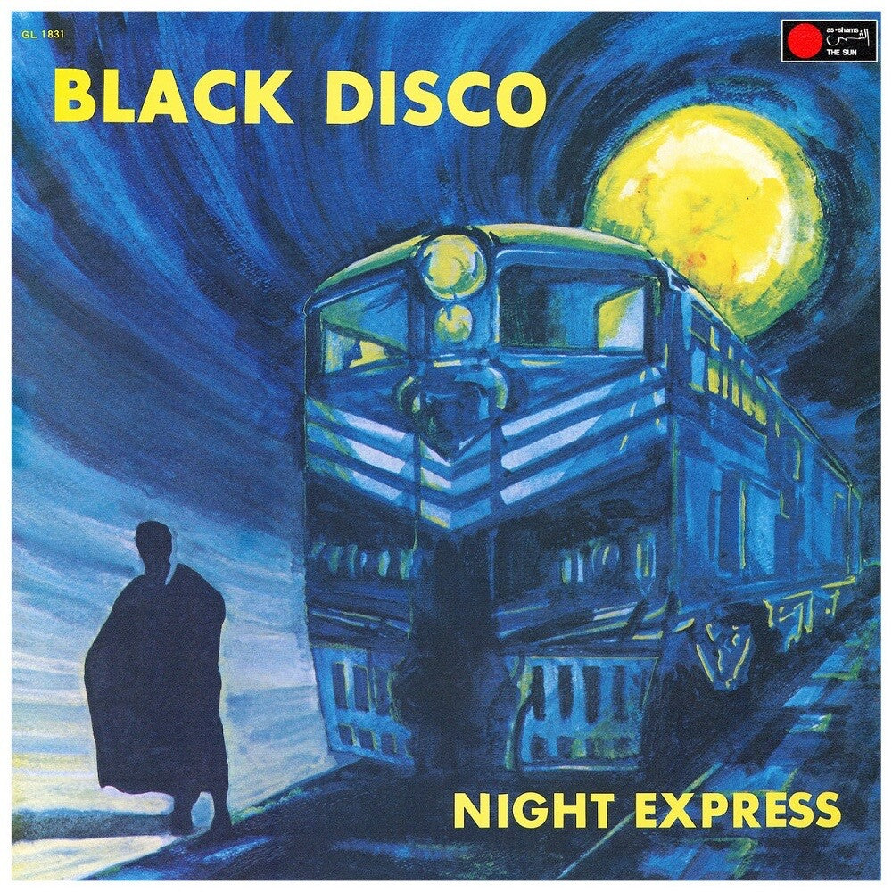 Black Disco - Night Express [Colored Vinyl] (Red) Vinyl Record