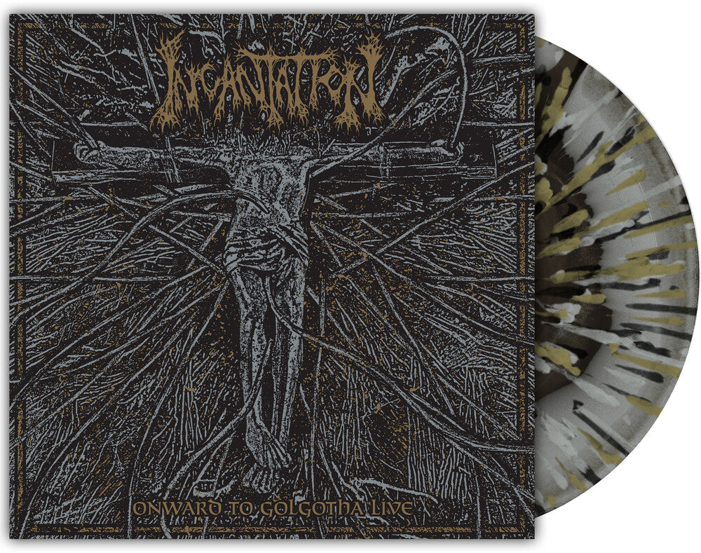 Incantation - Onward To Golgotha Live -  [Merge with Splatter LP] Vinyl Record