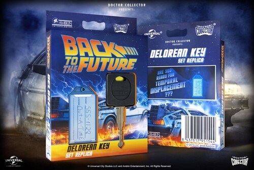 Back To The Future Delorean Key - Back To The Future Delorean Key - Collectibles