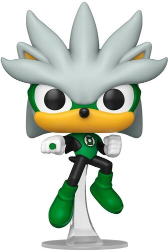 Pop Heroes Justice League Of America & Sonic - Pop Heroes Jla & Sonic Silver Green Lantern - Collectibles