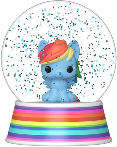 Pop Mini Glitter Globe My Little Pony - Pop Mini Glitter Globe My Little Pony Rainbow Dash - Collectibles