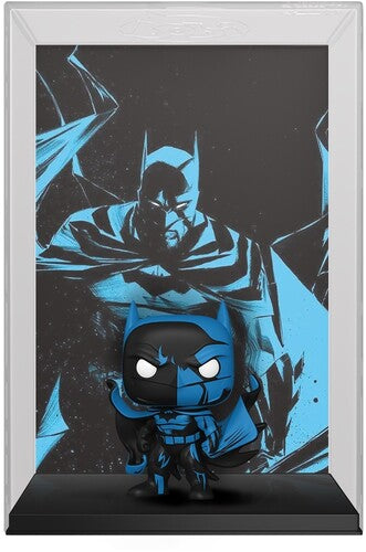Pop Comic Cover With Case Dc Batman - Pop Comic Cover With Case Dc Batman Black & Blue - Collectibles