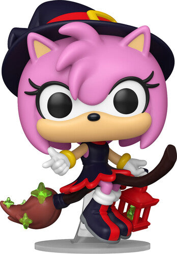 Pop Games Sonic - Pop Games Sonic S11 Amy On Broom - Collectibles