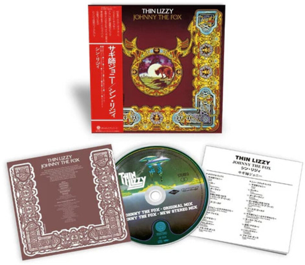 the album cover for Thin Lizzy - Johnny The Fox (Shm) (Uk)