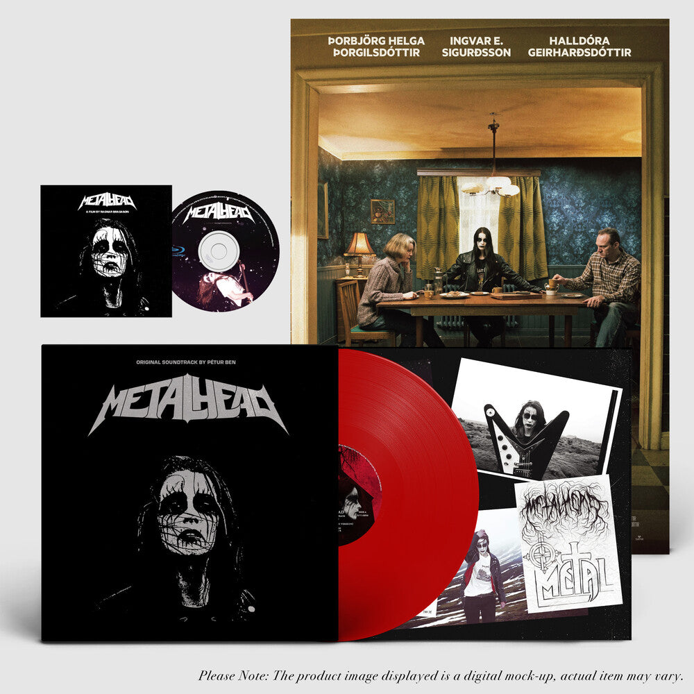 Petur Ben  (Colv) (Ltd) (Post) (Red) (Wb) (Wbr) - Metalhead - O.S.T. [Colored Vinyl] [Limited Edition] (Post) (Red) [With Booklet] Vinyl Record