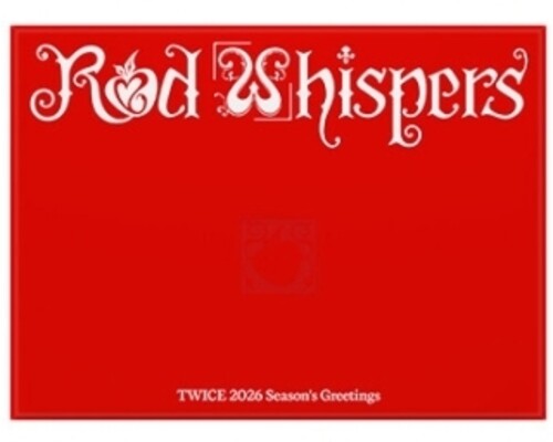 Twice - 2026 Season's Greetings - Red Whispers - Special - Collectibles