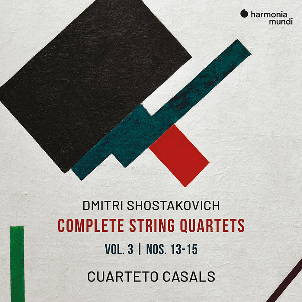 Shostakovich: Complete String Quartets 3 Music CD