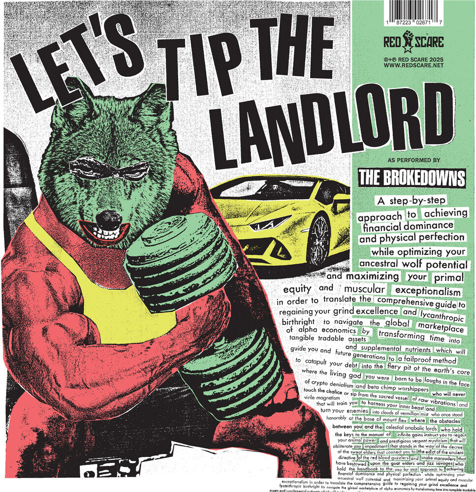 Brokedowns - Let's Tip The Landlord [LP] Vinyl Record