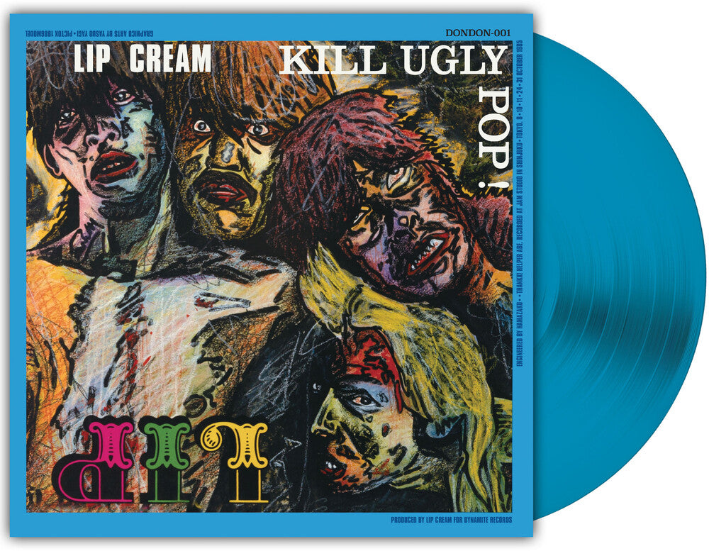 Lip Cream - Kill Ugly Pop [Royal Blue LP] Vinyl Record