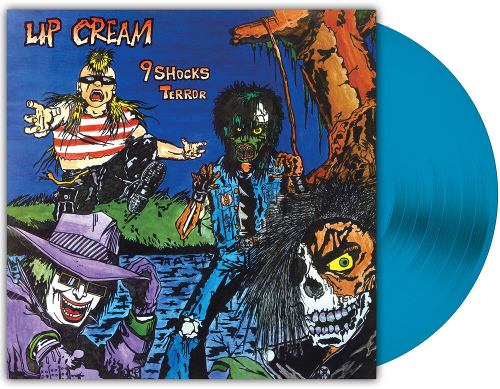 Lip Cream - 9 Shocks Terror [Royal Blue] Vinyl Record