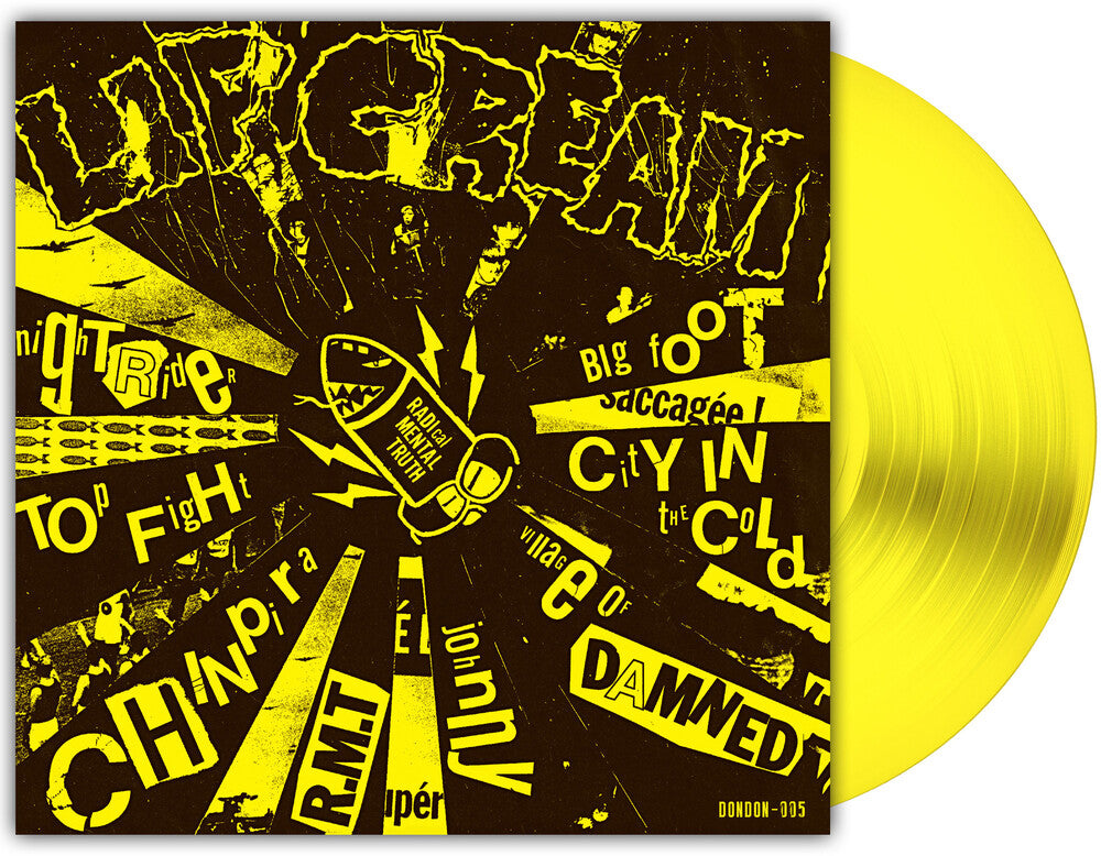 Lip Cream - Big Foot Cassette [Highlighter Yellow LP] Vinyl Record